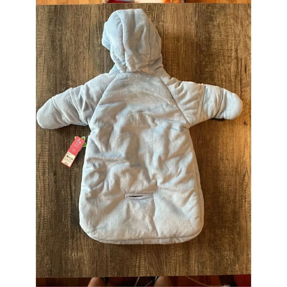 NWT Carter’s 0/6 Mo Huggable Baby Sleep Sack Blue Polyester